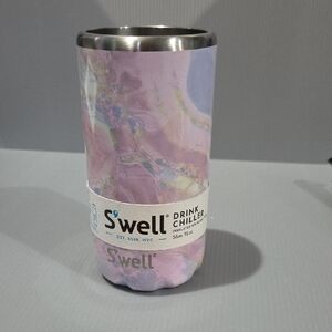 S'well Geode Rose 12oz Slim Drink Chiller